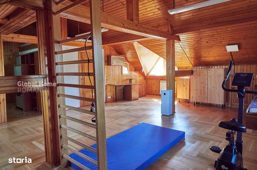 Casa 6 camere P+1+M | Bucurestii Noi | Metrou | Parcare | Sistem fotov