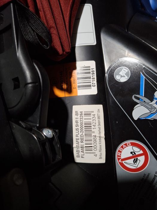 Детско столче за кола britax römer baby safe plus shr 2
