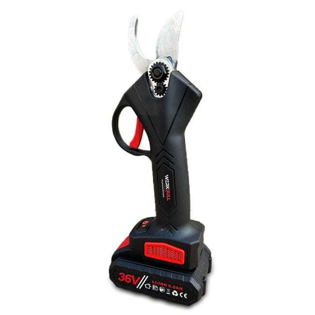 Акумулаторен Тример WerkBull с Безчет Ножица четири бат и 2 зарядни