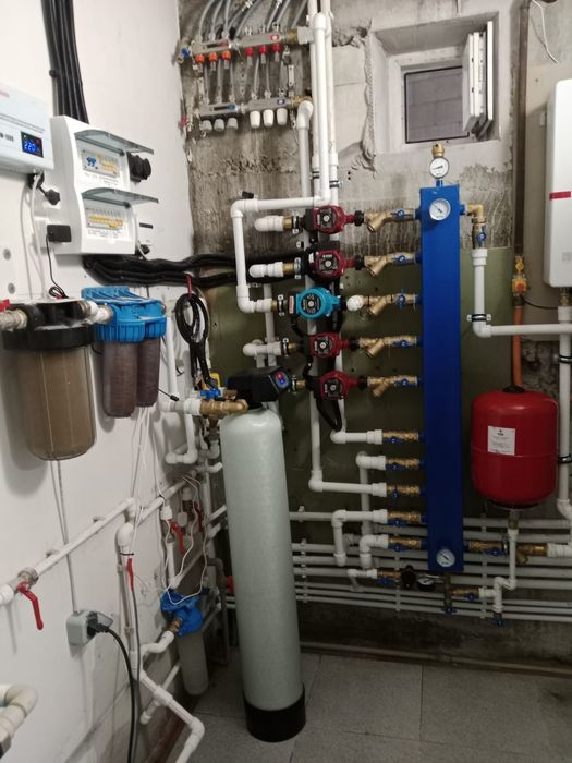 Газовый котел установка