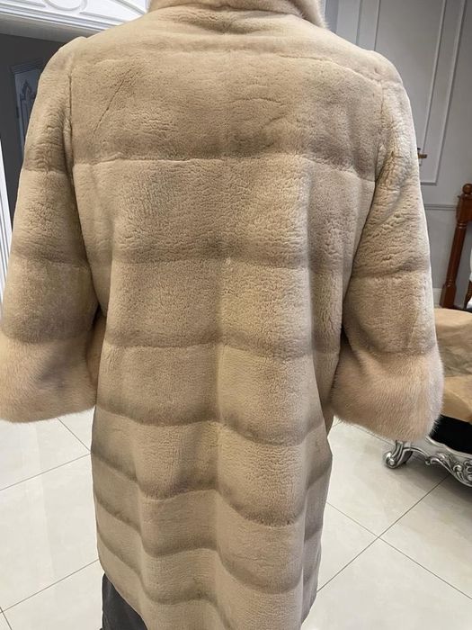 Шуба, стриженная норка