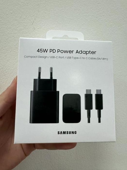Зарядка samsung 45w, оригинальная зарядка самсунг 45w