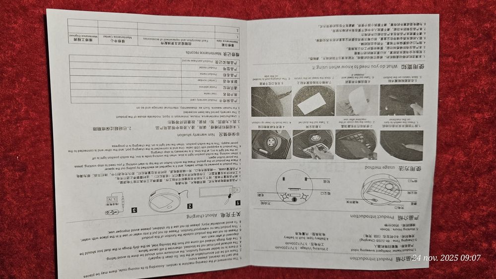 Aspirator robot inteligent