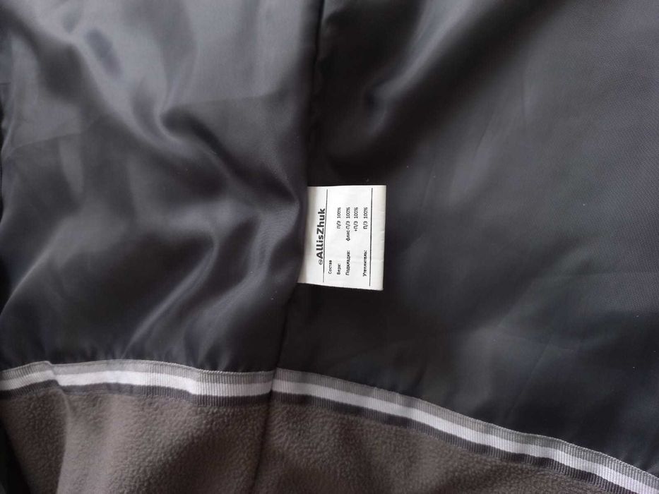 Демисезонная удлиненная парка-бомбер