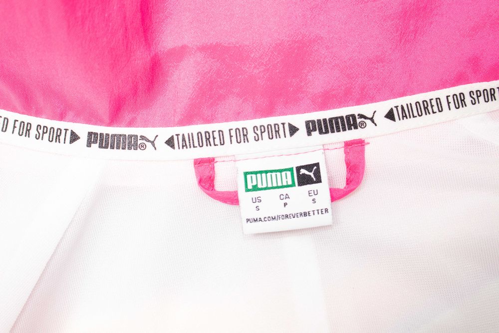 Puma дамско яке тип ветровка овърсайз модел за бягане и спорт S