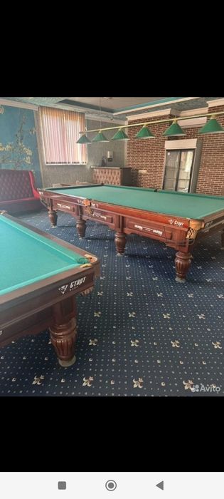 Бильярд столы 1 штук осталось