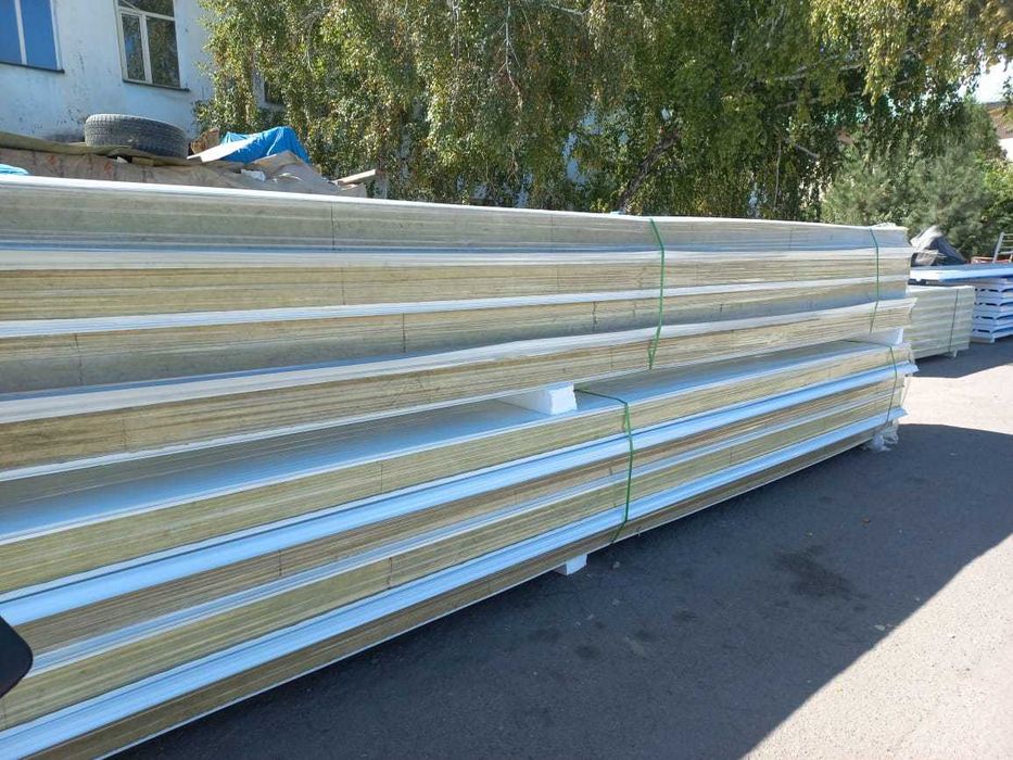Сэндвич-панели кровельные и стеновые от производителя