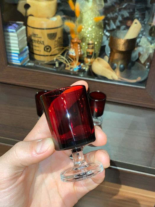 Винтидж чаши за ликьор Luminarc Cavalier