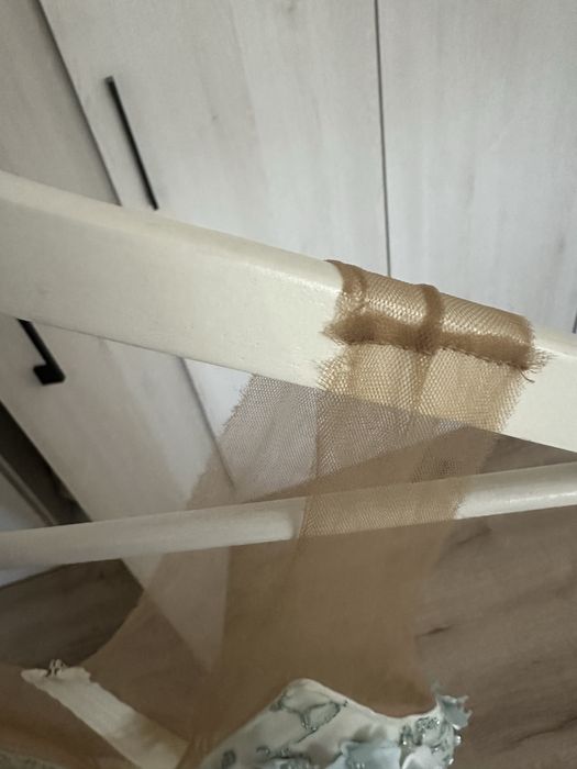 Rochie ocazie alb/turcoaz