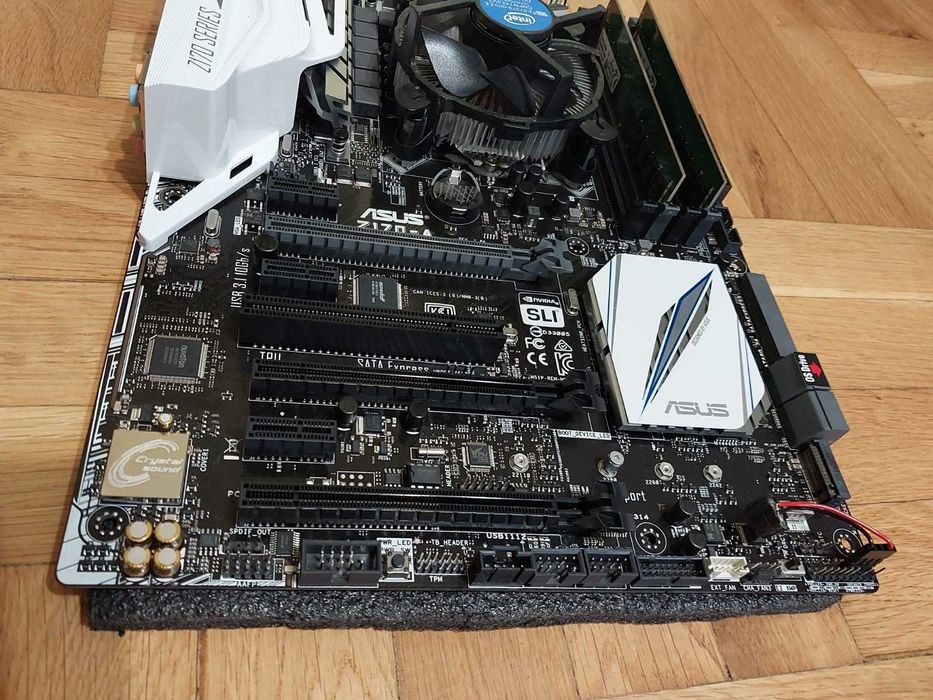 Intel i7 6700 + Asus Z170-A + 16GB Kingston 2133mhz + охладител