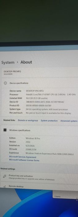 Lenovo Legion  i7-8700-gtx1050ti-ssd+hdd