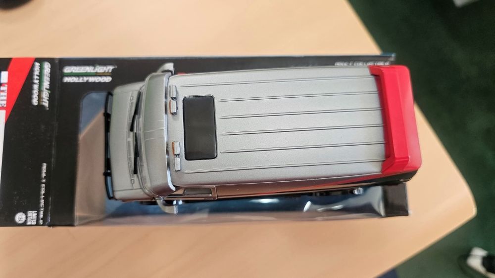 Macheta GMC Vandura (1983) Greenlight The A-Team (Echipa de șoc).
Scara: 1:24
