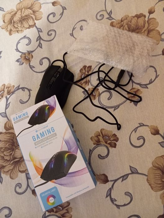 Mouse optic silver gear gaming nou