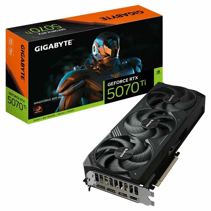 Видеокарта GIGABYTE GeForce RTX 5070 Ti Windforce OC SFF