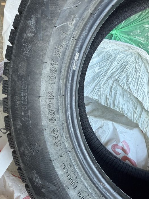 Резина зимняя на 18