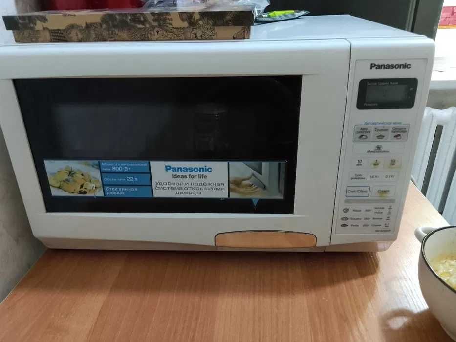 Микроволновка Panasonic — НАДЁЖНАЯ, мощная 800Вт