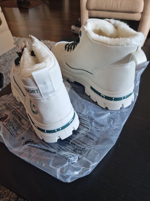Ghete imblanite piele eco
