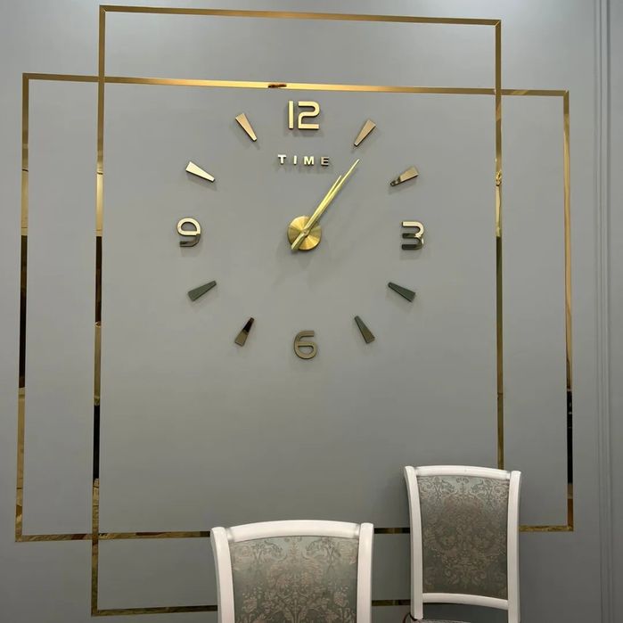 3Д часы настенные 3Д жар сағаты