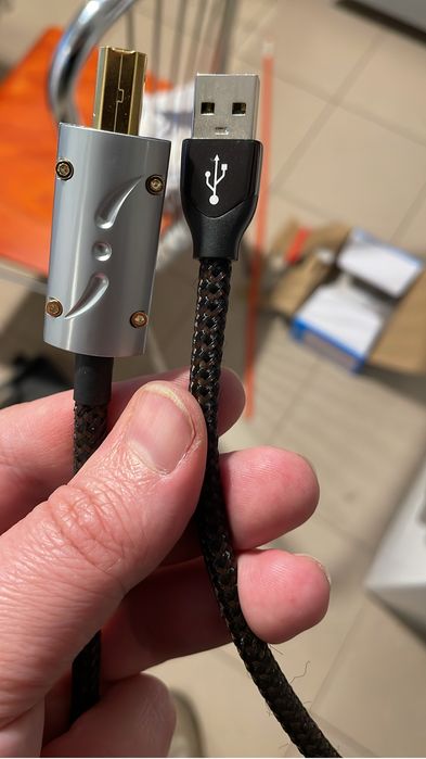 Cablu USB  Audioquest Coffee si USB Argint Kacsa