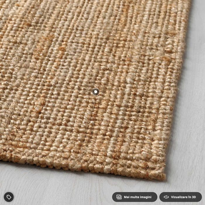 Covor din tesatura LOHALS Ikea 200x300cm
