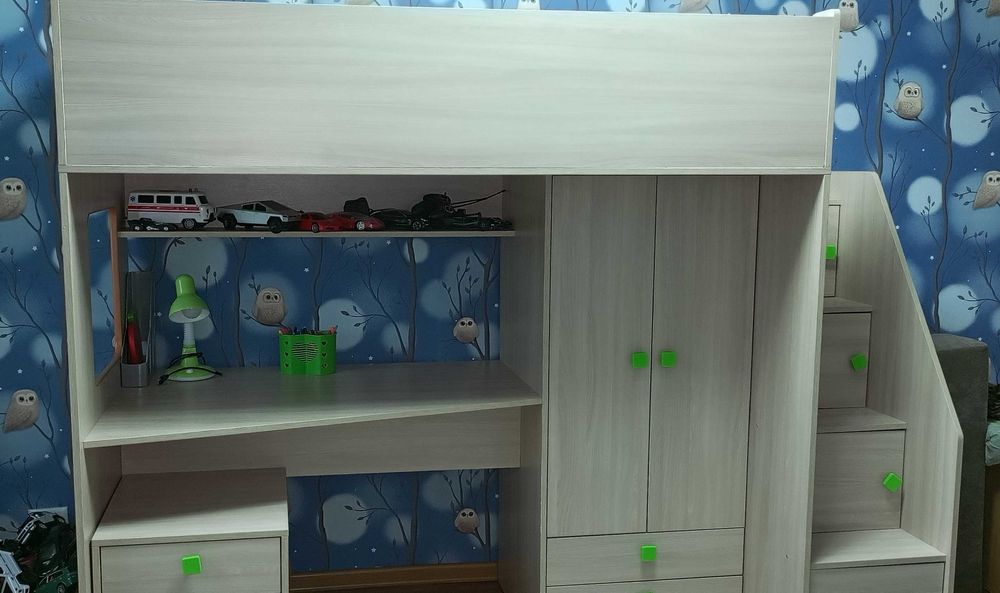 Кровать-чердак. Новая