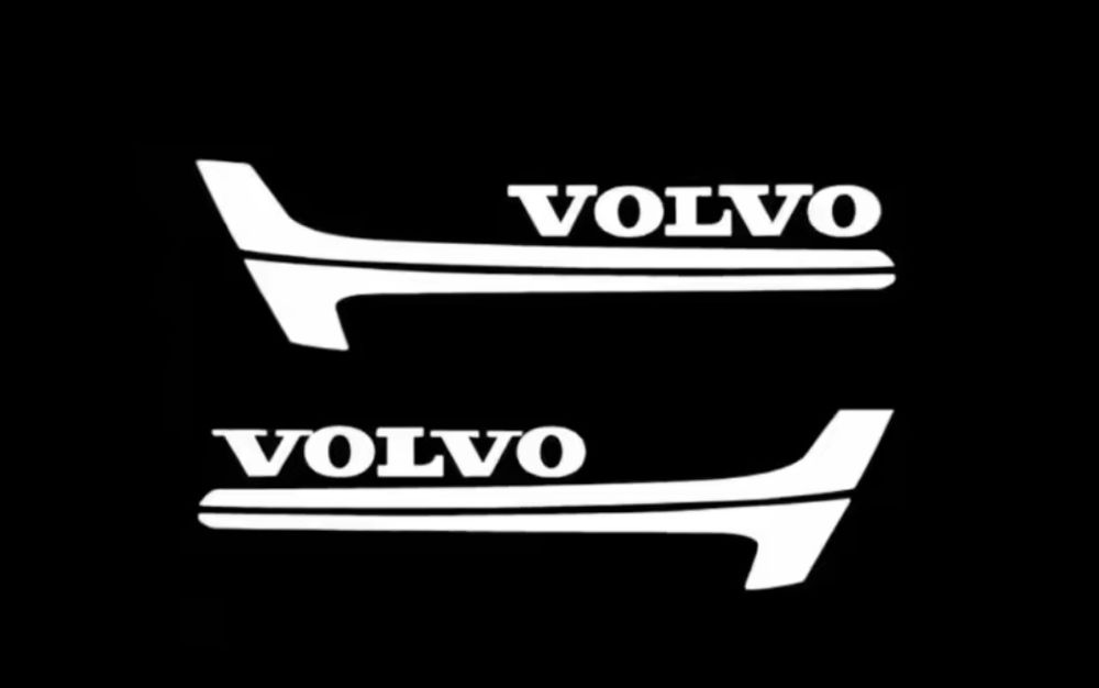 Led лого за Volvo под вратата