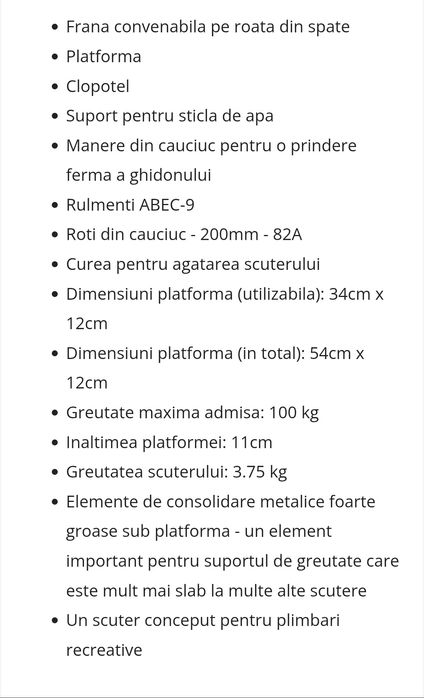 Trotineta noua sigilata adolescenti