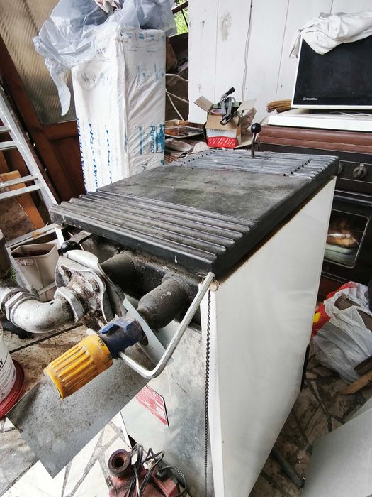 Котле за парно на твърдо гориво-Чешко OPOP 18 KW+водна помпа Groundfos