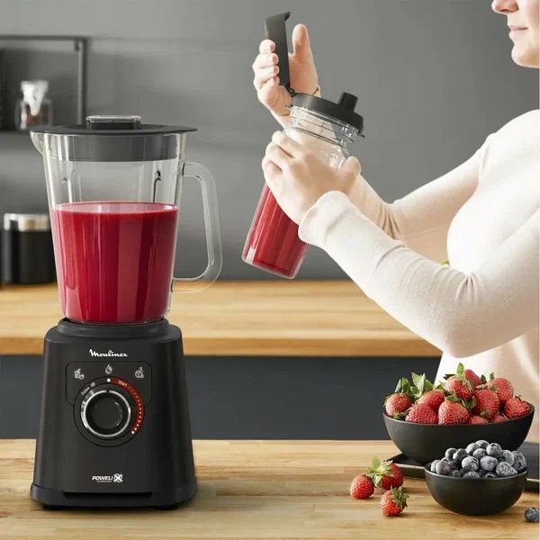 Блендер Moulinex LM87G810, с дорожной бутылкой