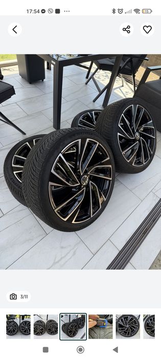 Джанти 19 цола Vw гуми Michelin 235/35r19 Цената е за комплекта