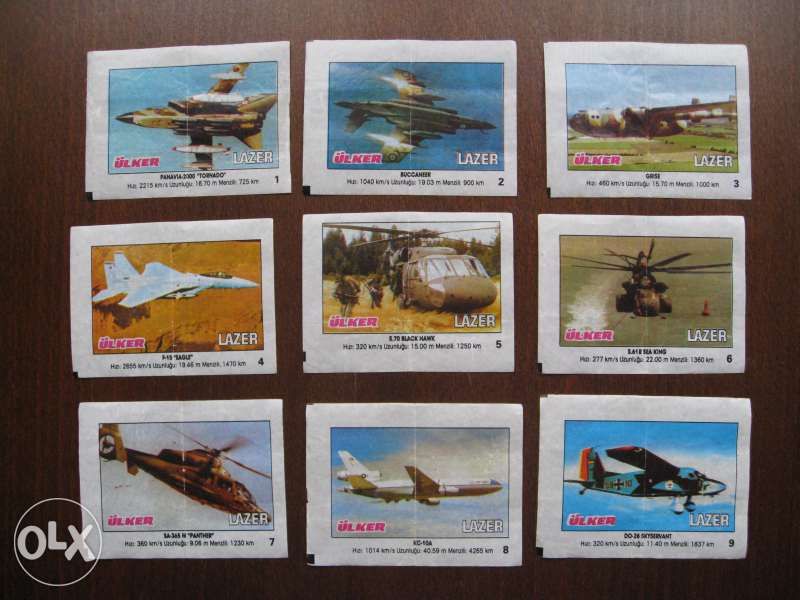 Картинки от дъвки - различни серии - колекционирам !