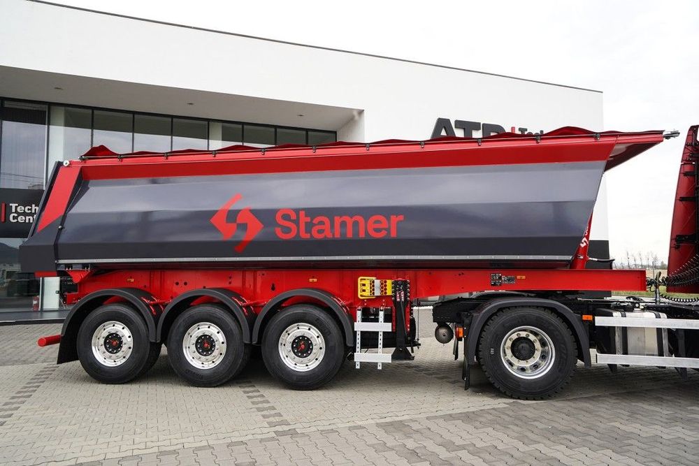 Stamer 3SMR1 Semiremorca basculabila 3 axe 25mc ATP TRUCKS 3SMR1 Semiremorca basculabila 3 axe 25mc