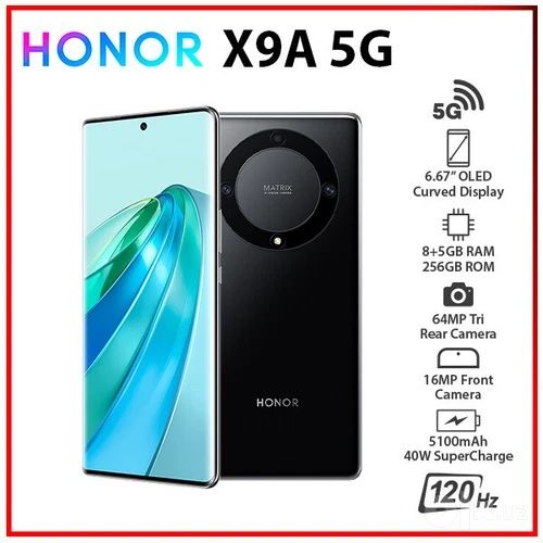 Honor x9a 5g Aybi yo'q, yangi