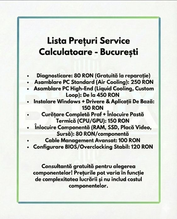 Bitfix - Service calculatoare si laptop-uri București
