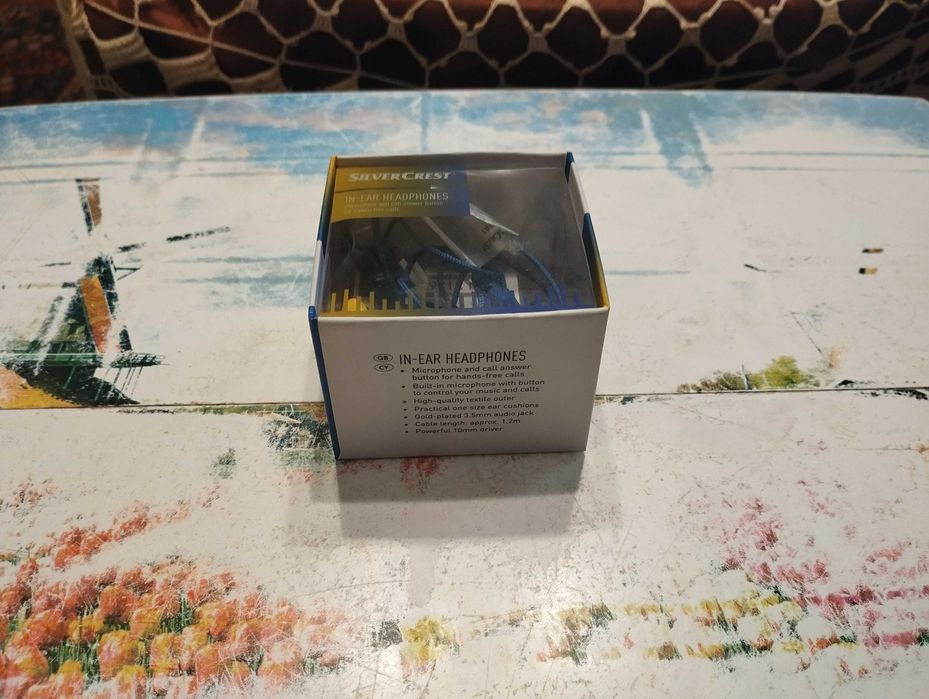 Слушалки Silver Crest, чисто нови, с оригинална опаковка. Неизползвани