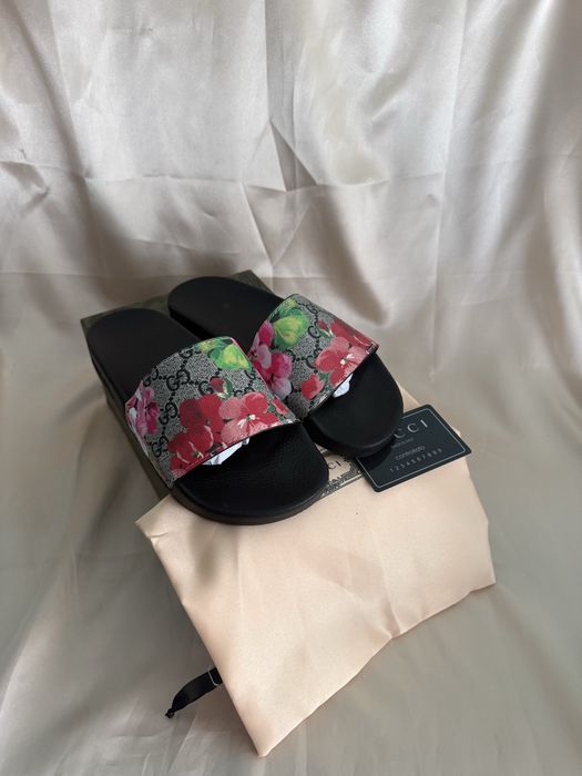 Papuci Gucci din cauciuc