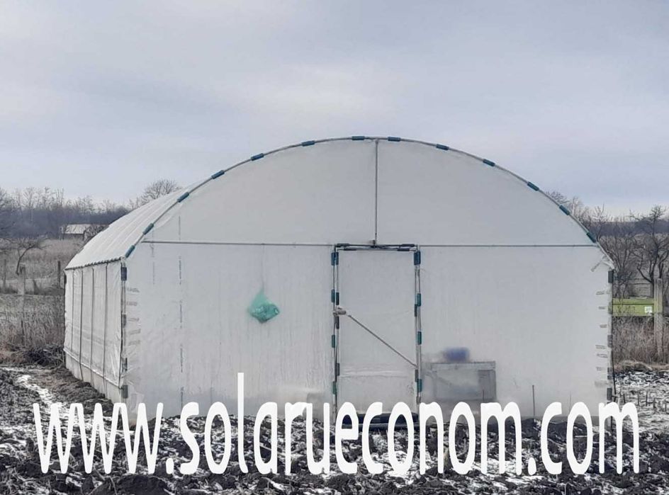 Solarii (sere) modulare din țeava zincată