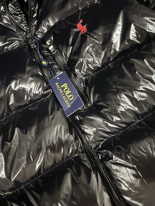 Geaca lucioasa ralph lauren