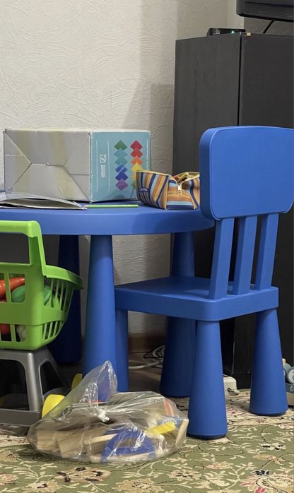 стол и стул МАММУТ IKEA
