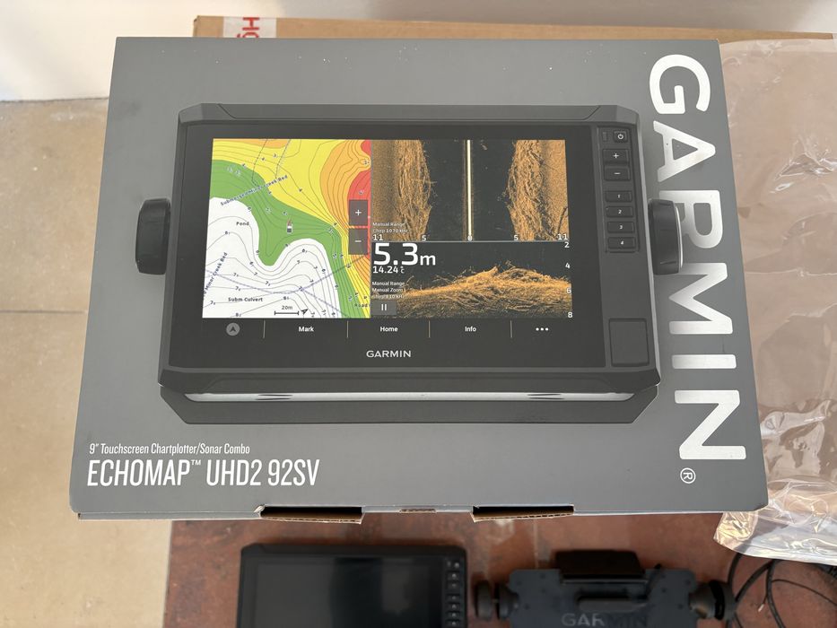 Сонар Garmin  ECHOMAP UHD2 92sv + катра