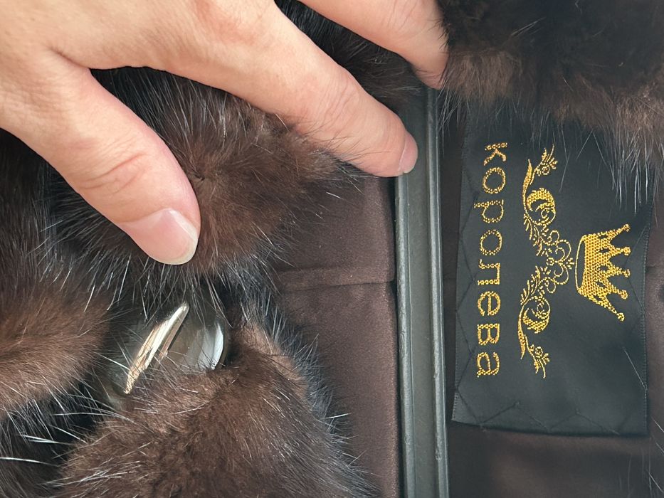 норковая шуба!!!