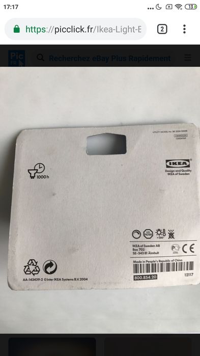 Bec LED GU10 230 lumeni lampa ikea