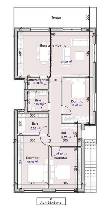 Case individuale in constructie,in Dej