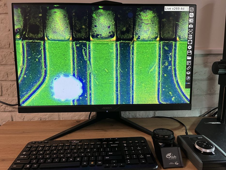 Camera digitala Ash INSPEX 3, Video Microscop Profesional