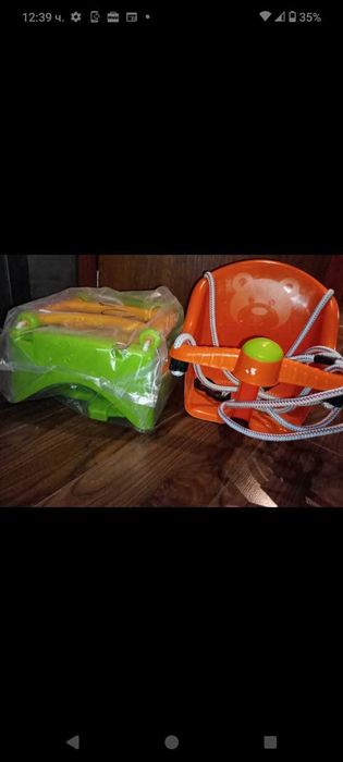 Детска зелена люлка