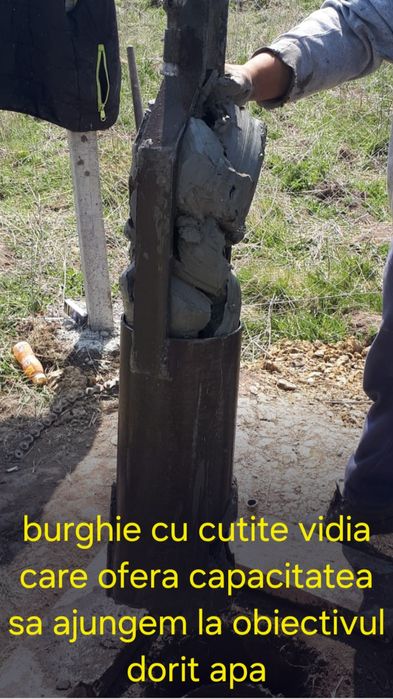 Foraje puturii fîntanii pilonii decolmatarii curatarii