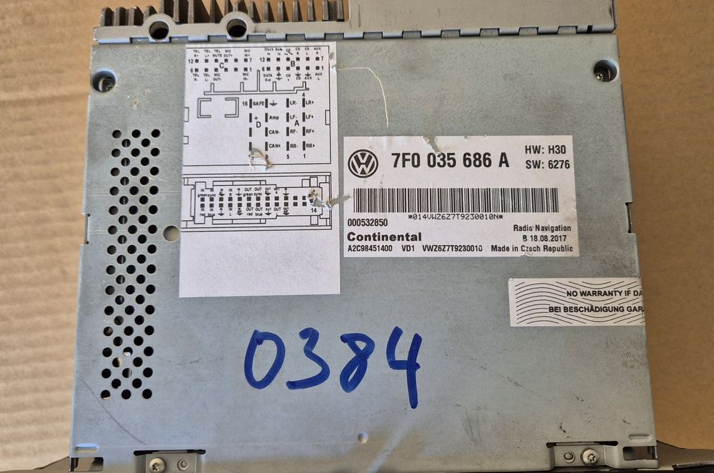 Мултимедия VW RNS510 DVD,радио, CD,навигация