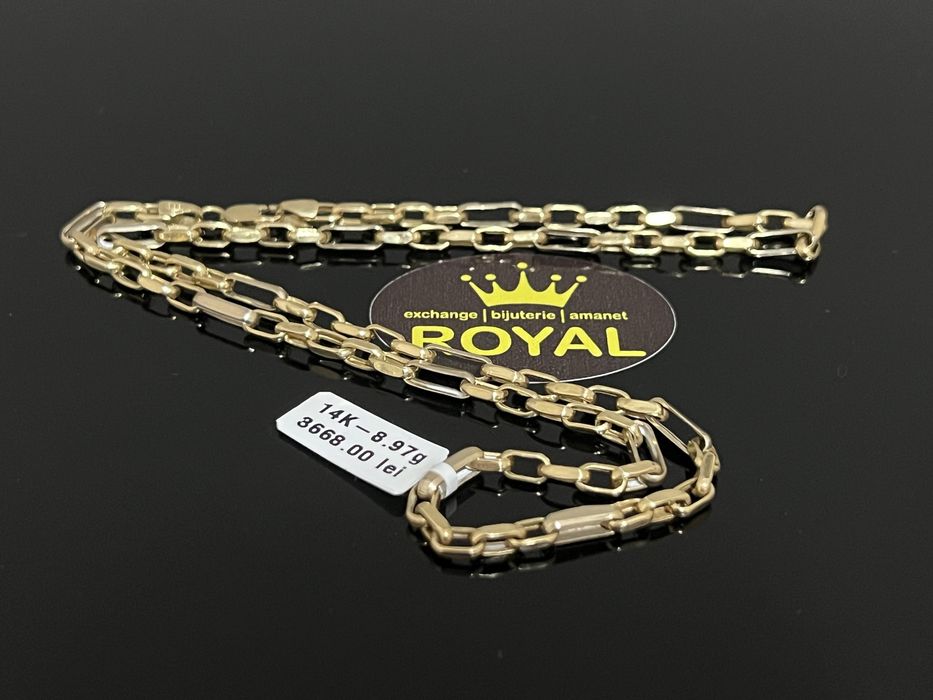 Bijuteria Royal CB : Lant aur 14k 9,97 grame