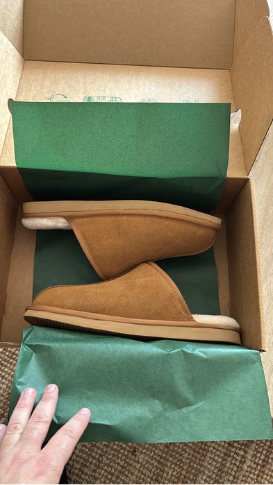 Papuci de Casa pentru Barbati din Lana, 44