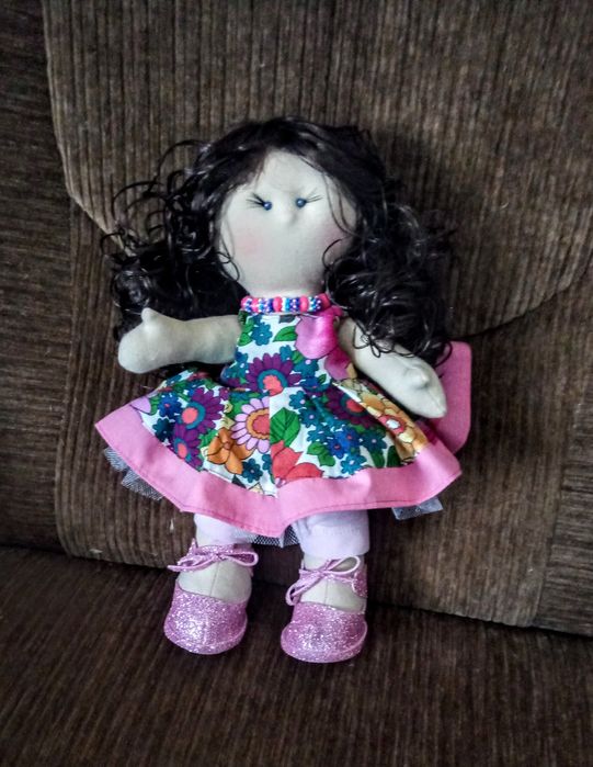 Кукла Плюшка текстильная